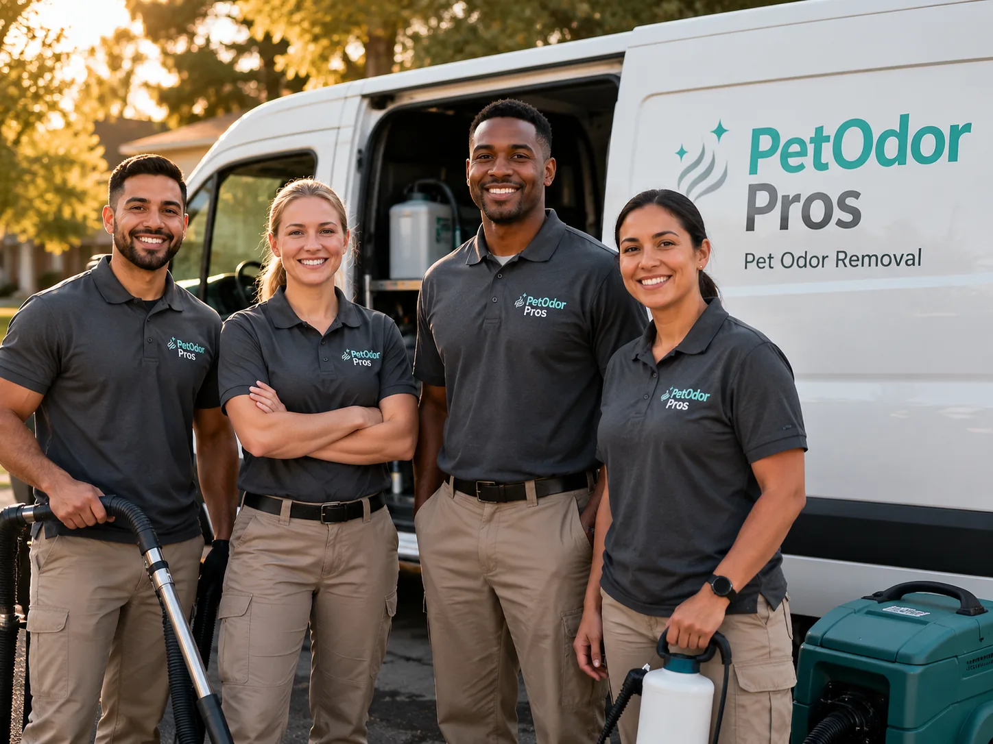 Pet Odor Removal team serving Leeds, ME